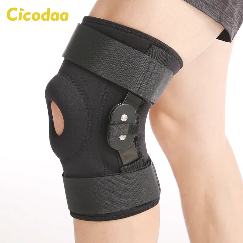 Knee Brace With Side Stabilizers For Meniscal Tear Knee Pain Injuries  Recoverythin Breathable Sports Knee Pad Meniscus Knee Joint Protection  Injury Re